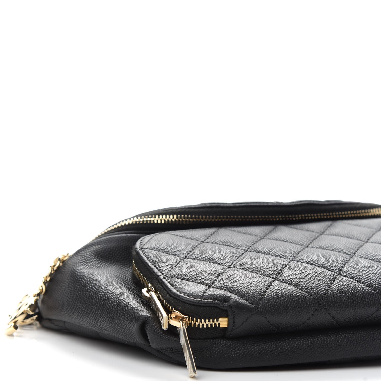 Chanel Caviar Quilted Business Affinity Waist Belt Bag Black 8 of 9