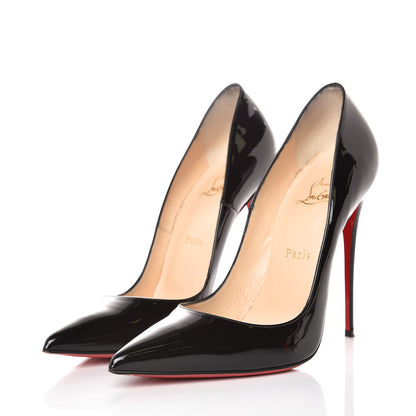 Christian Louboutin Patent So Kate 120 Pumps 40 Black 3 of 8