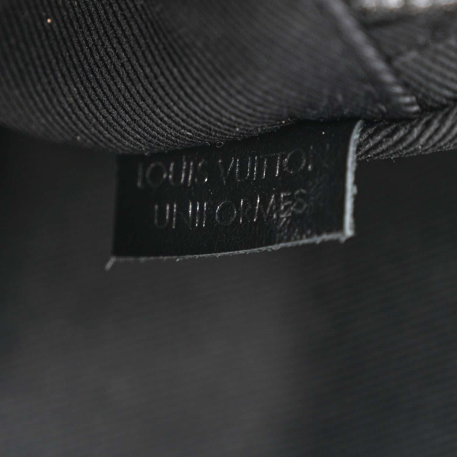 Louis Vuitton Taurillon Monogram Uniformes Solar Ray Soft Pochette Volga Belt Bag Black 6 of 10