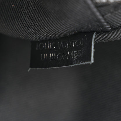 Louis Vuitton Taurillon Monogram Uniformes Solar Ray Soft Pochette Volga Belt Bag Black 6 of 10