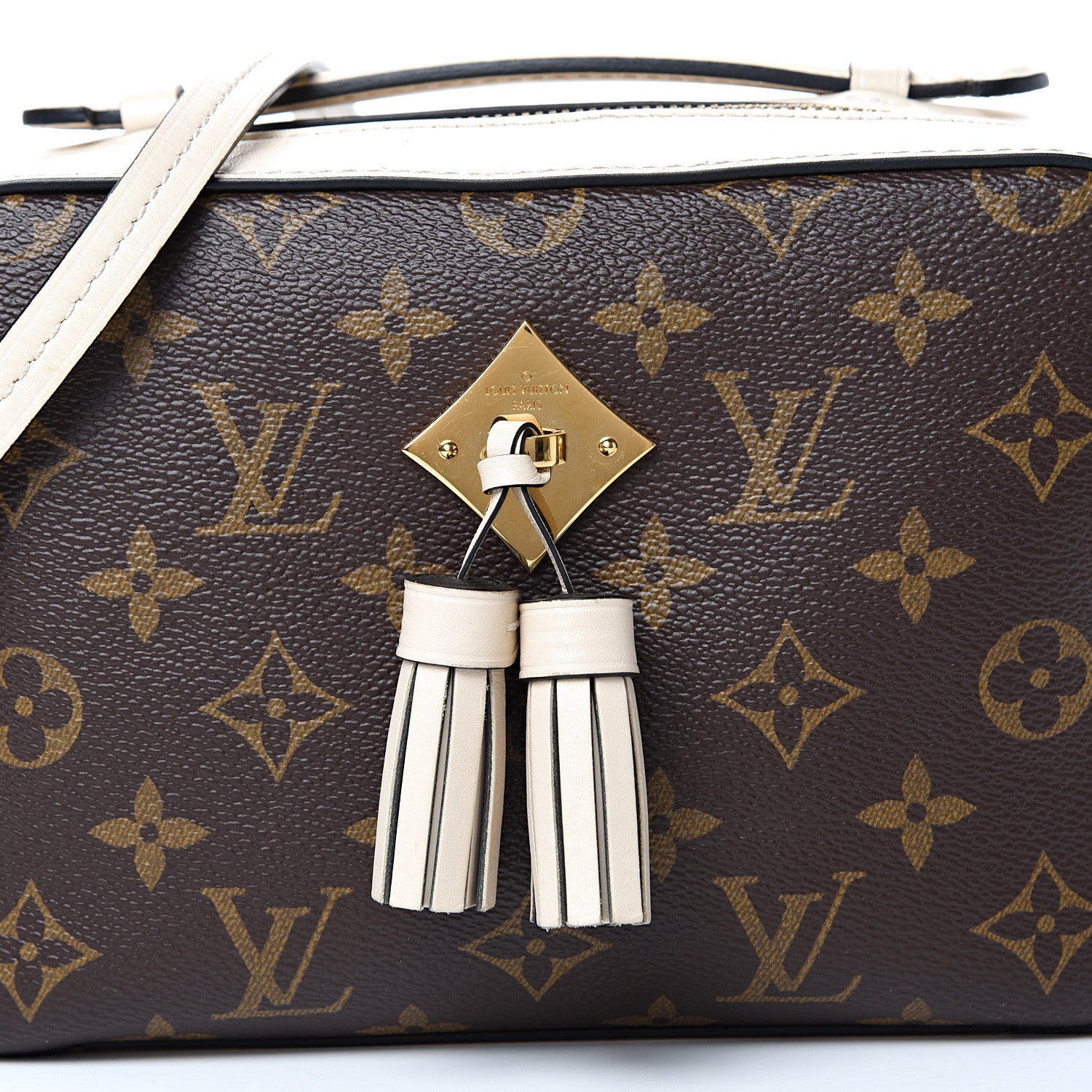 Louis Vuitton Monogram Saintonge Creme 7 of 14