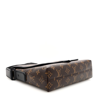 Louis Vuitton Monogram Macassar Magnetic Messenger 4 of 9