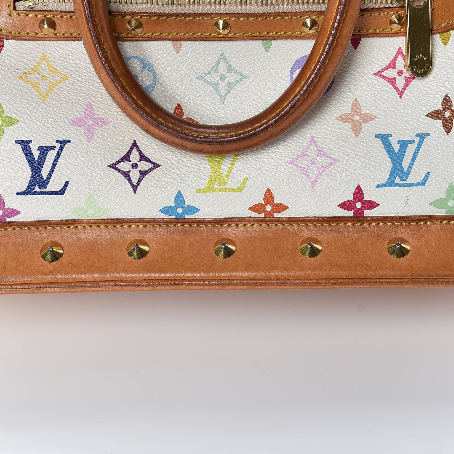 Louis Vuitton Monogram Multicolor Alma White 9 of 24