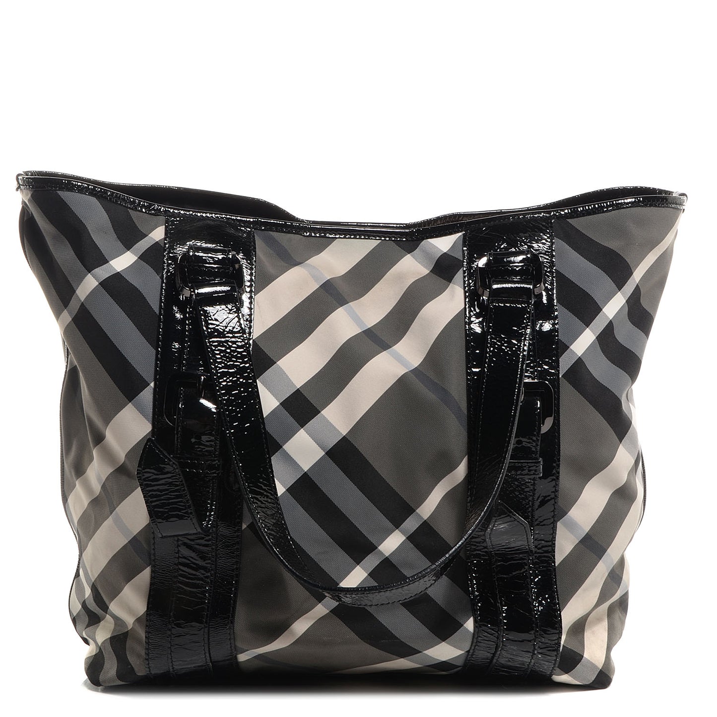 Nylon Beat Check Medium Victoria Tote