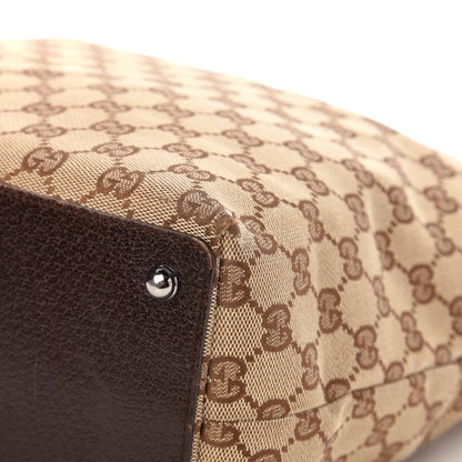 Gucci Monogram Large Eclipse Tote Brown 13 of 15