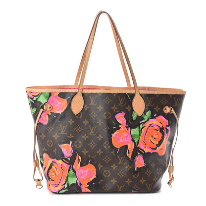 Louis Vuitton Monogram Roses Neverfull MM 1 of 15