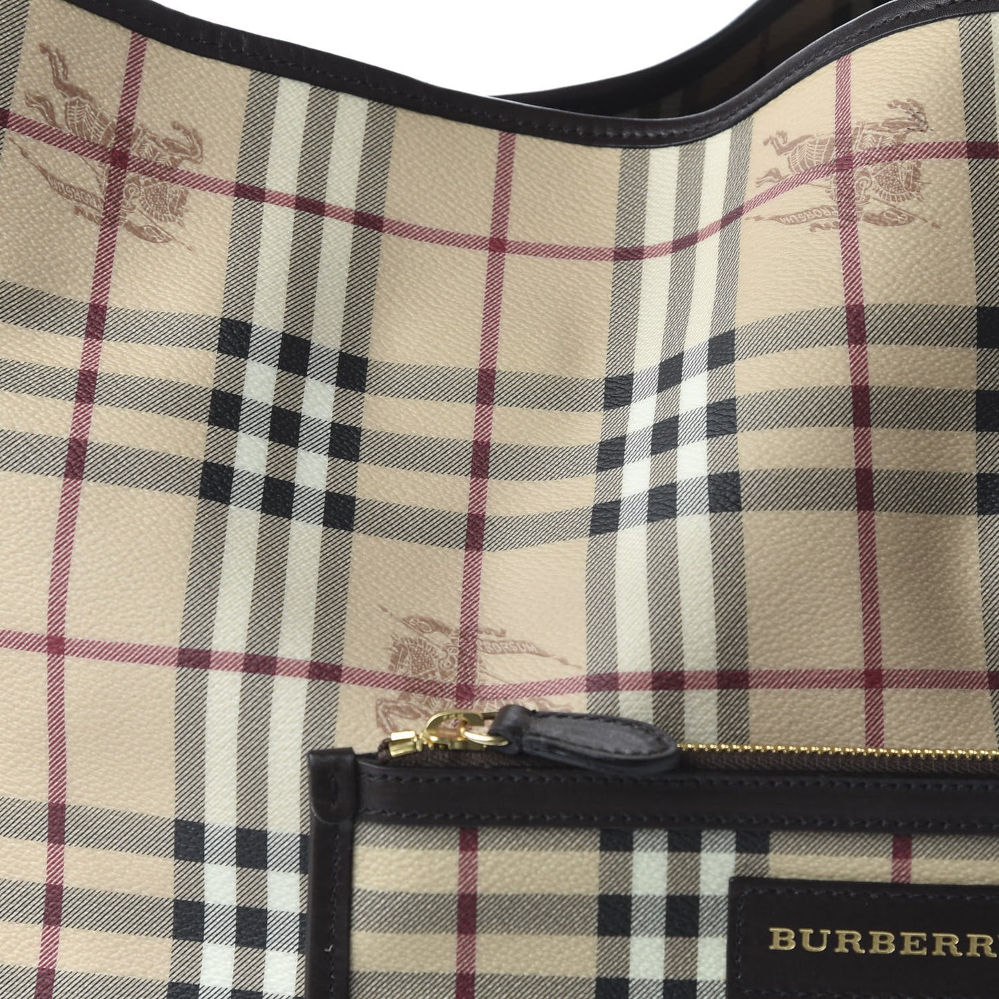 Haymarket Check Large Canterbury Tote Chocolate