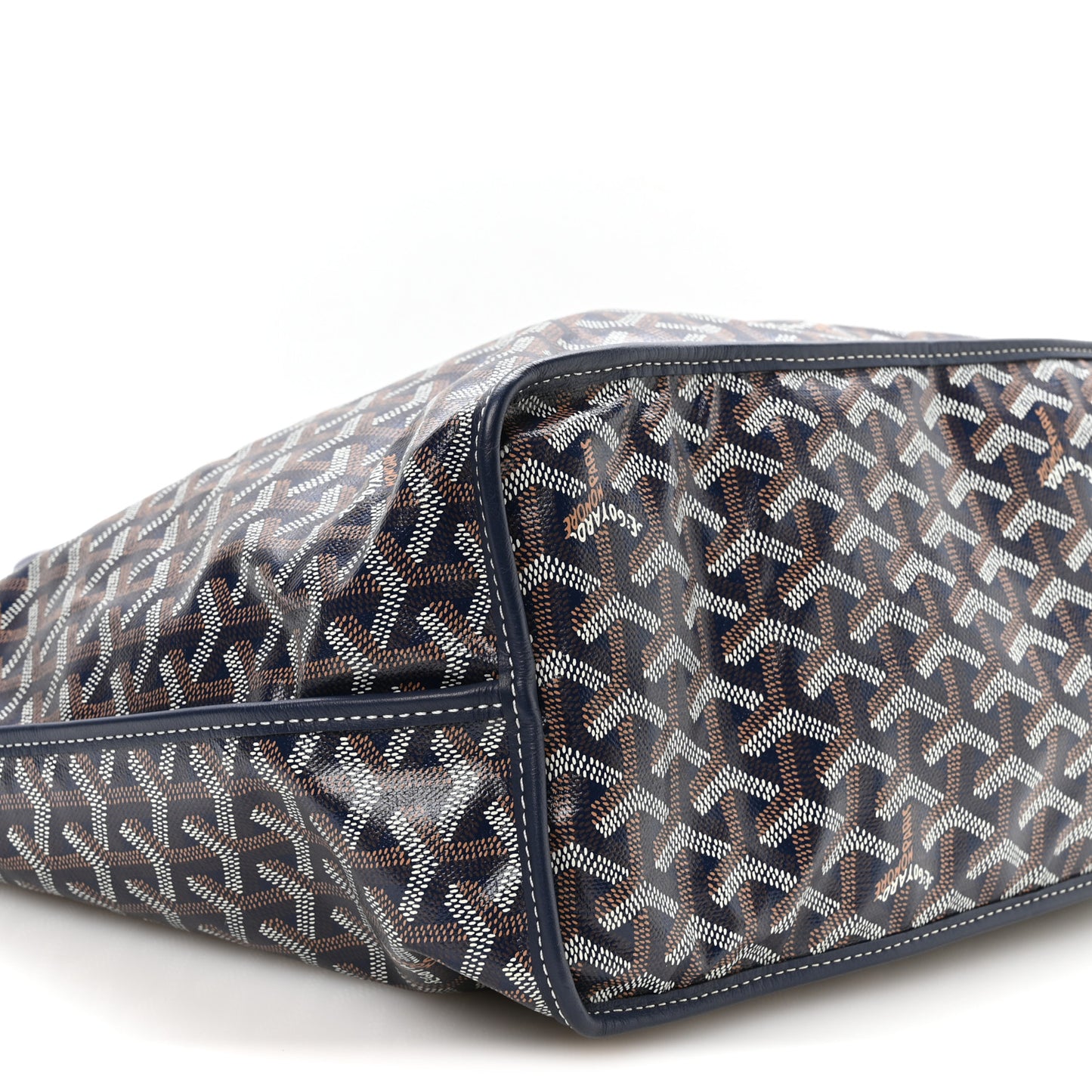 Goyardine Reversible Anjou PM Navy