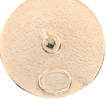 Chanel Pearl Coco Round Earrings Gold Pearly White 5 of 6