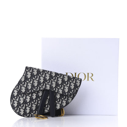 Christian Dior Oblique Saddle Belt Bag Blue 12 of 12