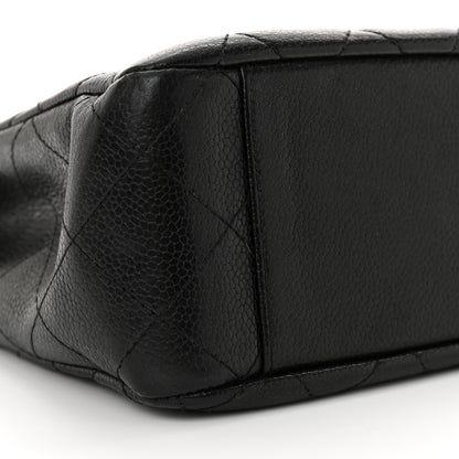 Chanel Caviar Quilted Flap Shoulder Bag Black 9 of 15