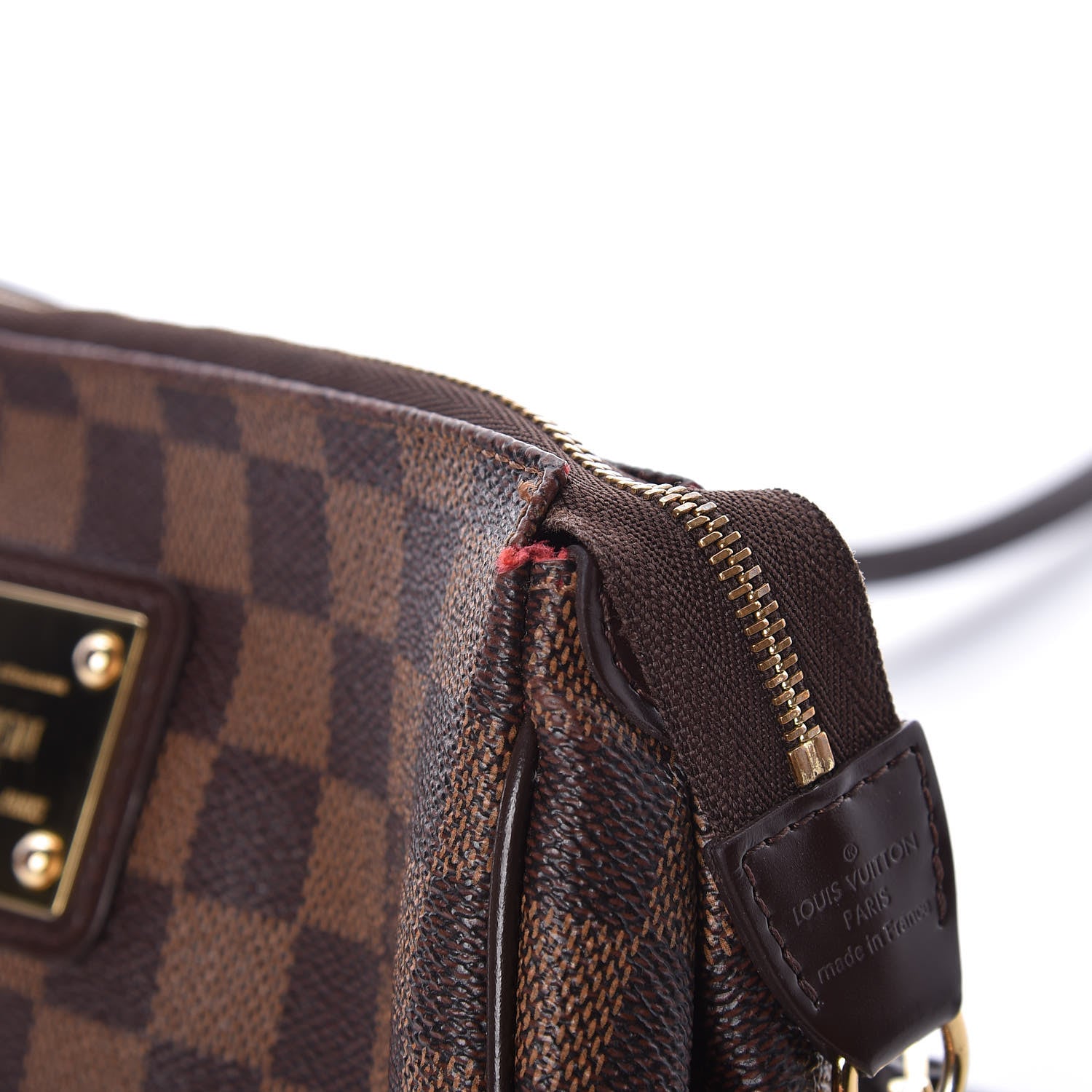 Louis Vuitton Damier Ebene Eva Clutch 8 of 13