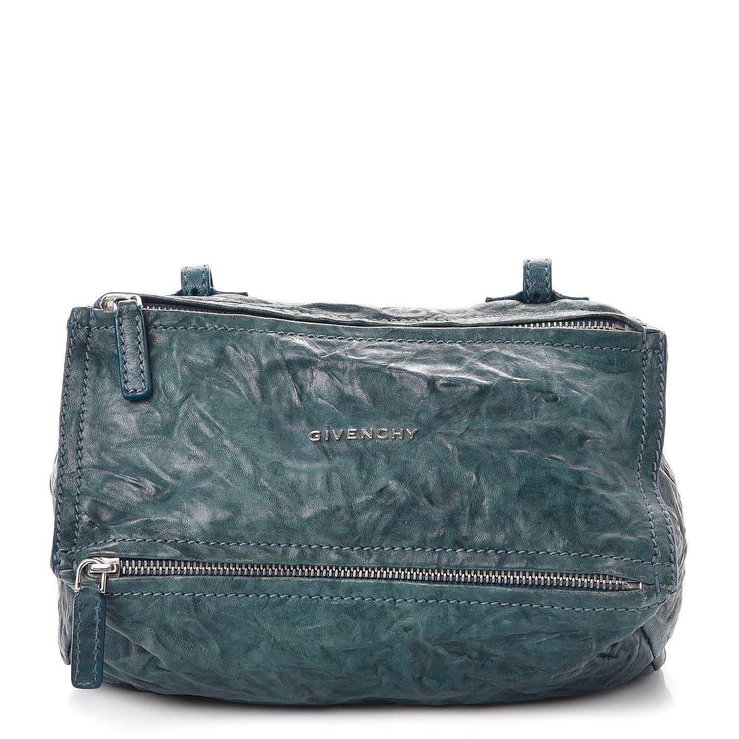 Givenchy Tumbled Sheepskin Mini Pandora Mineral Blue 1 of 10