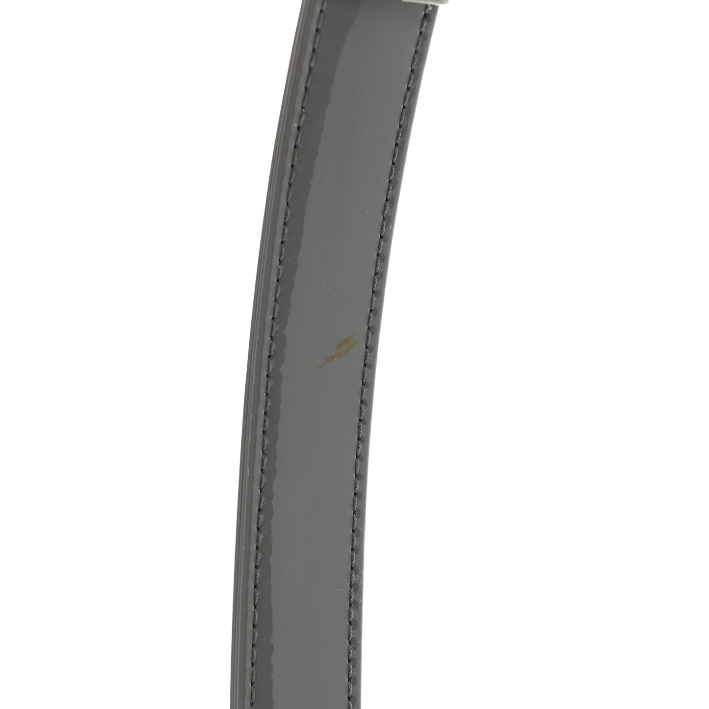 Patent Cannage Small Lady Dior Grey