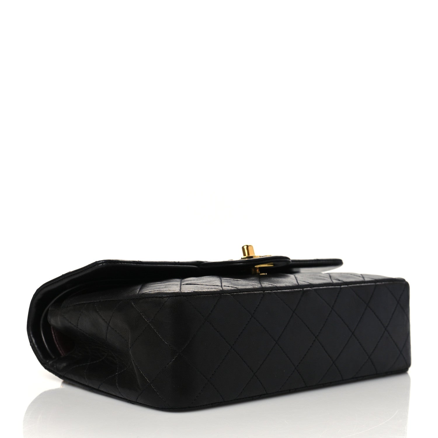 Chanel Lambskin Quilted Small Double Flap Black 4 of 10
