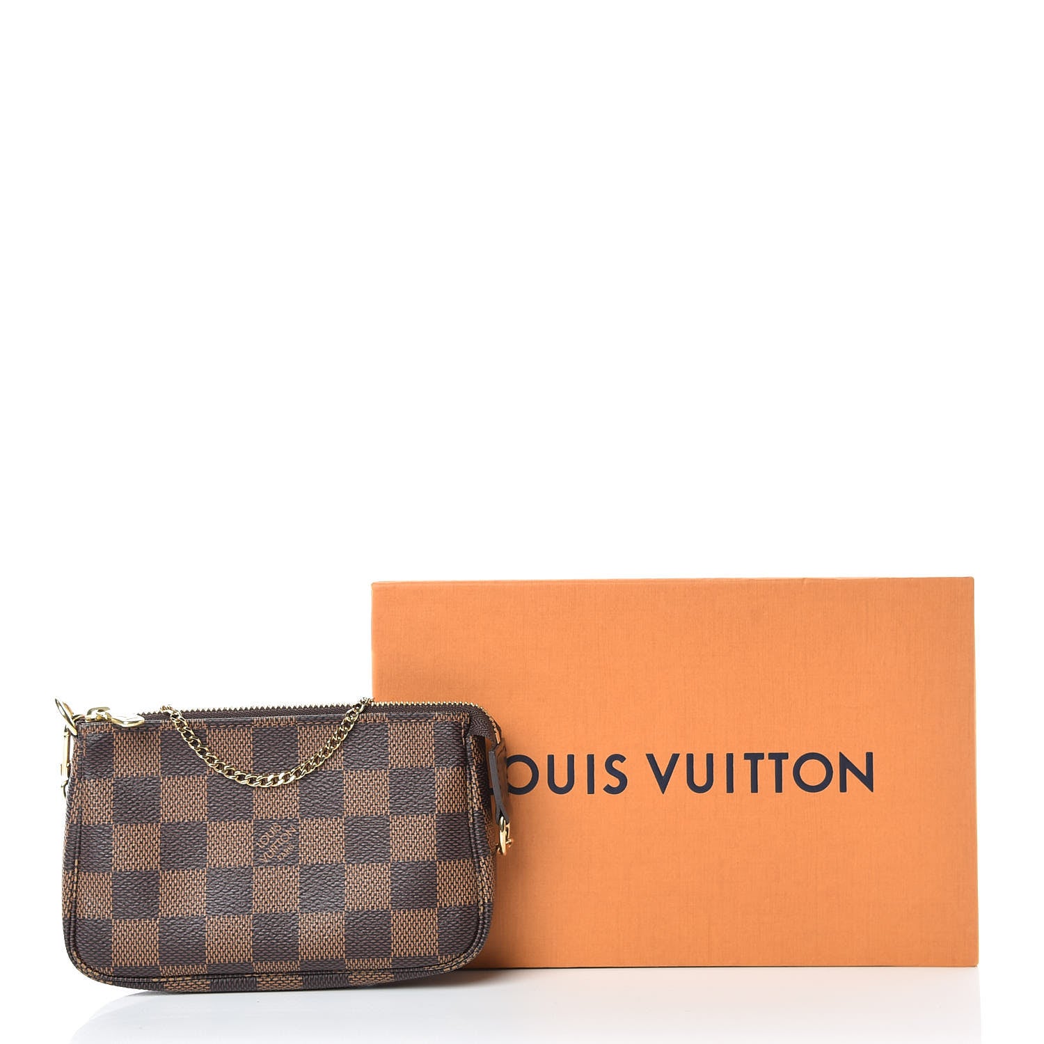 Louis Vuitton Damier Ebene Mini Pochette Accessories 11 of 11