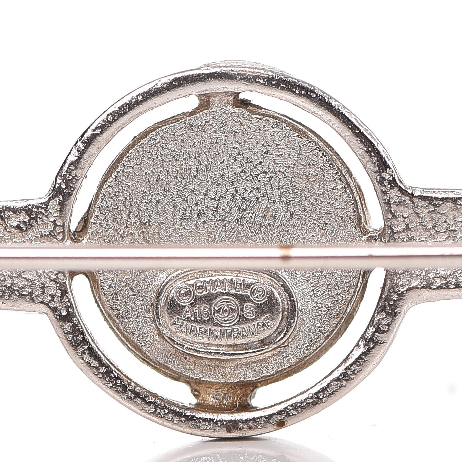 Chanel Crystal Airline Brooch Silver 4 of 5