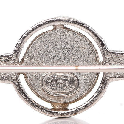 Chanel Crystal Airline Brooch Silver 4 of 5