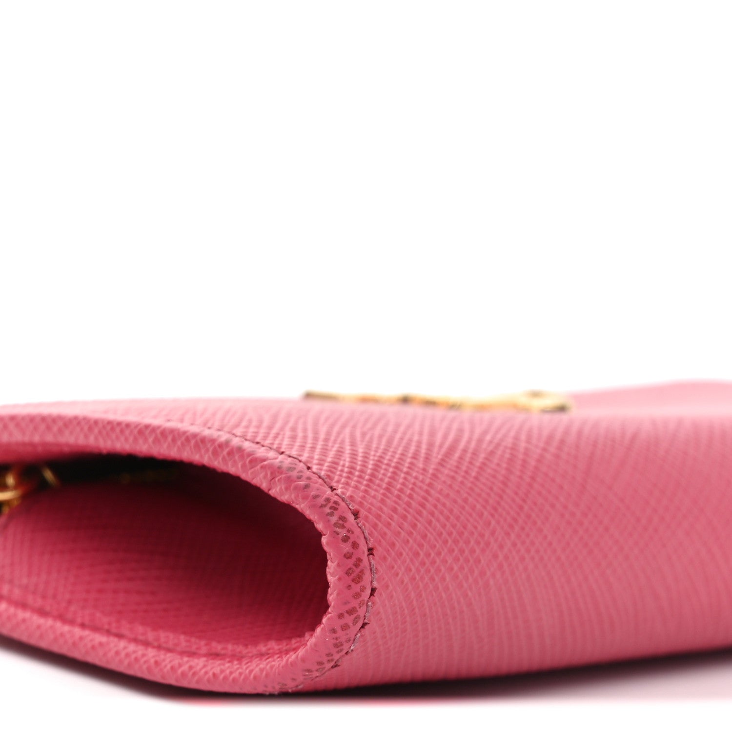 Prada Saffiano Metal Zip Around Key Holder Ibisco 7 of 8