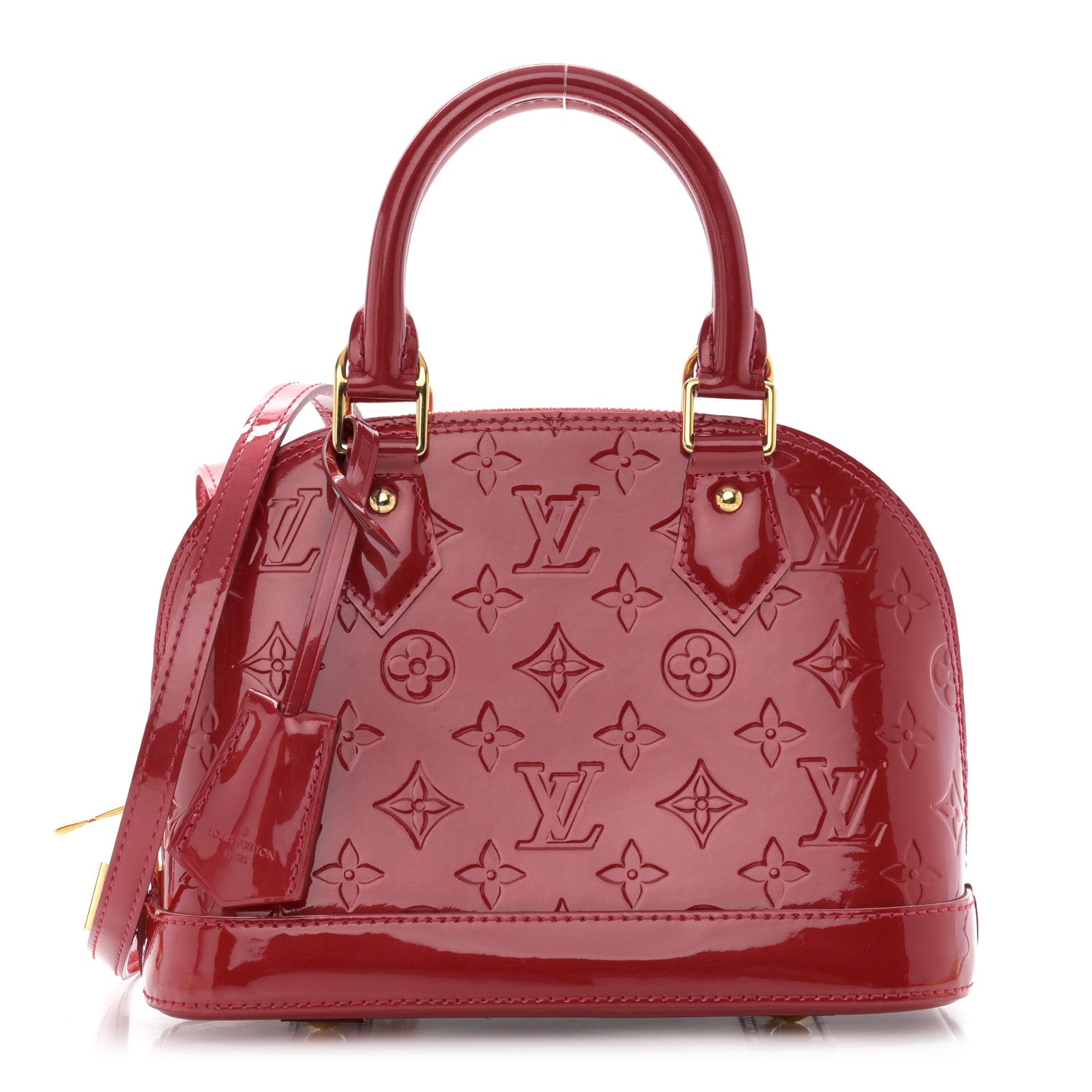 Louis Vuitton Vernis Alma BB Pomme D'Amour 1 of 10