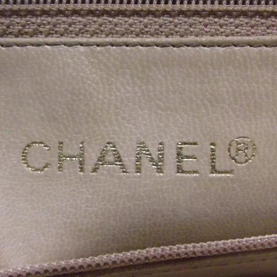 Chanel Caviar Shoulder Bag Beige 8 of 13