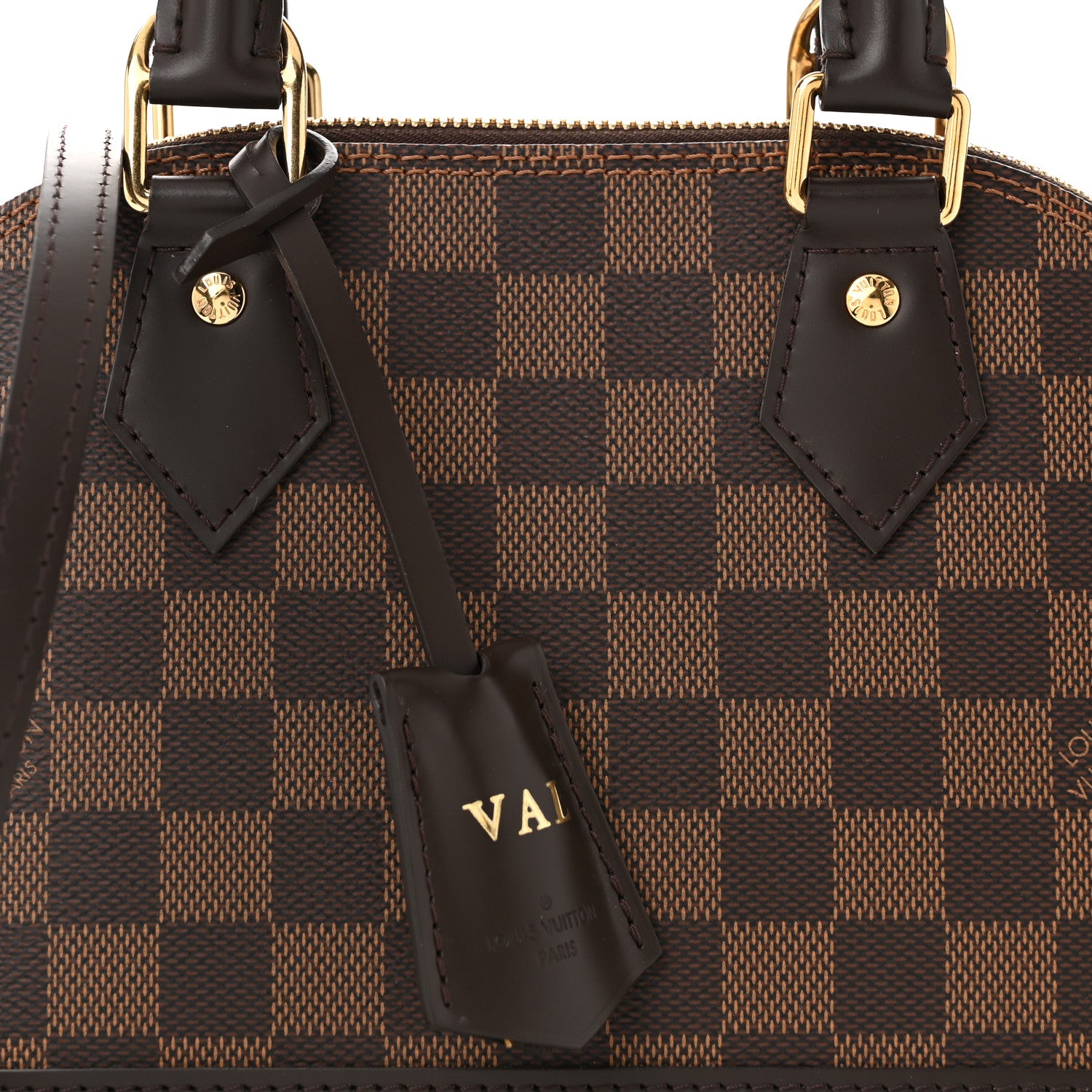 Louis Vuitton Damier Ebene Alma BB 8 of 12