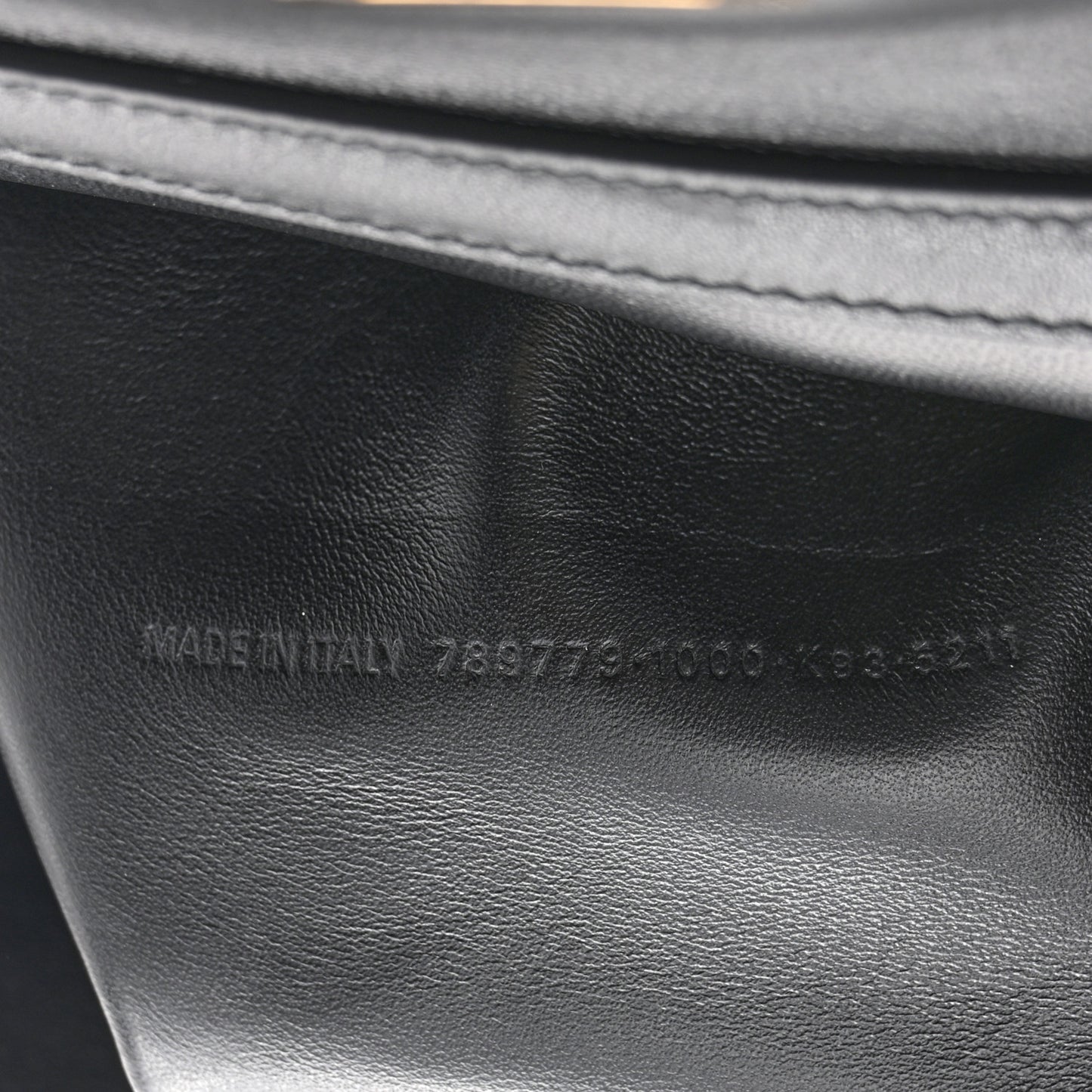 Natural Smooth Calfskin Small Rodeo Top Handle Handbag Black
