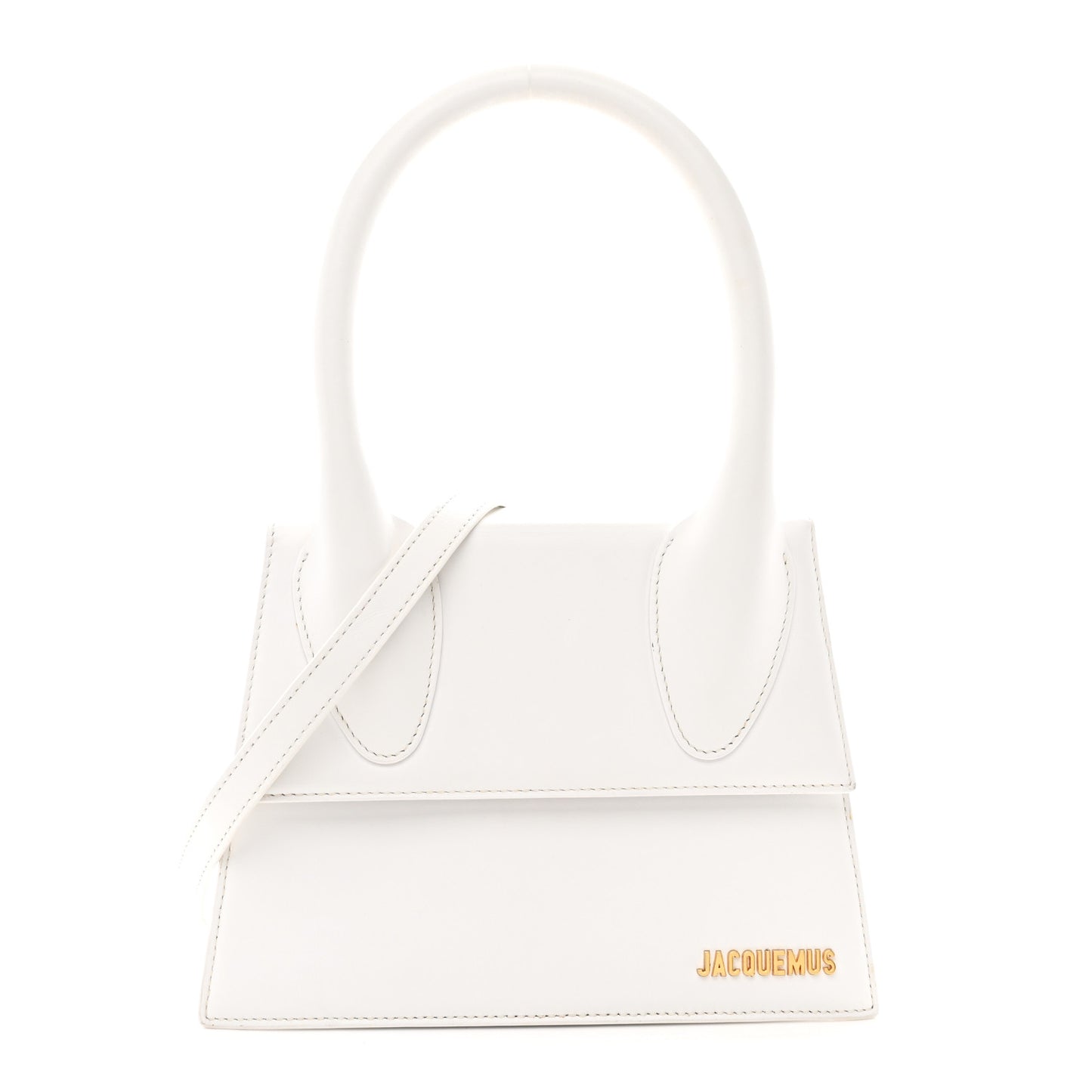 Smooth Calfskin Le Grand Chiquito White