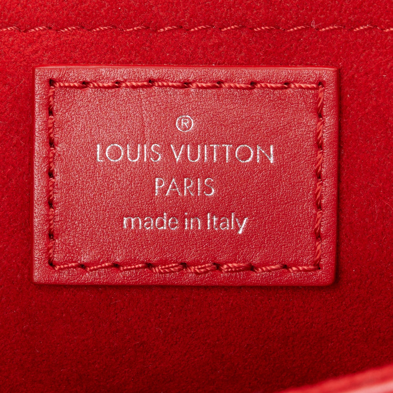 Louis Vuitton Calfskin New Wave Chain MM Ecarlate 6 of 11