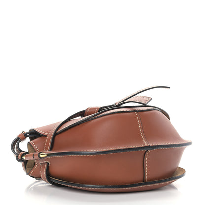 Loewe Calfskin Small Gate Crossbody Bag Rust 4 of 10