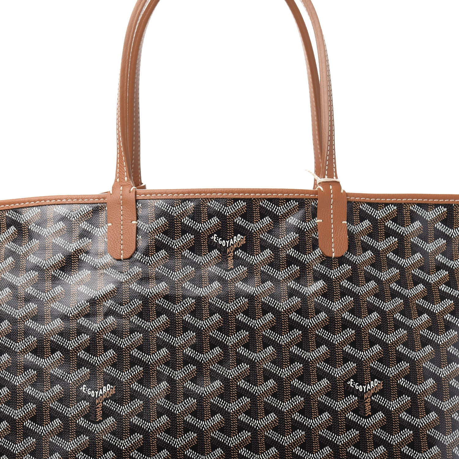 Goyard Goyardine Saint Louis PM Black Gold 10 of 10