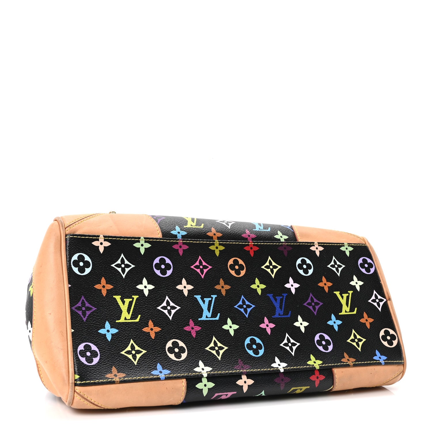 Louis Vuitton Monogram Multicolor Claudia Black 3 of 8