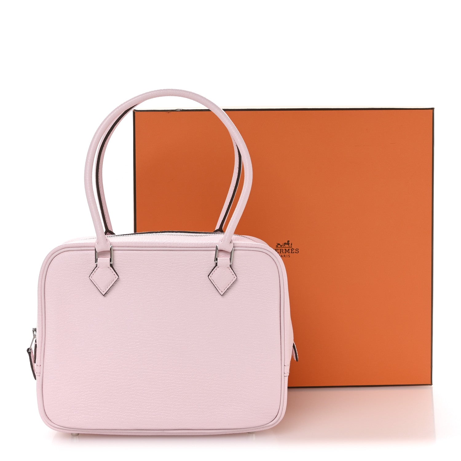 Hermes Chevre Mysore Mini Plume Rose Darling 11 of 11