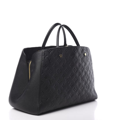 Louis Vuitton Empreinte Montaigne GM Black 2 of 10