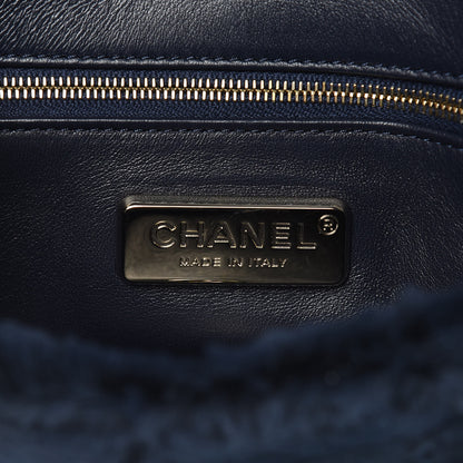 Chanel Orylag Lambskin Mini Rectangular Flap Blue 6 of 11