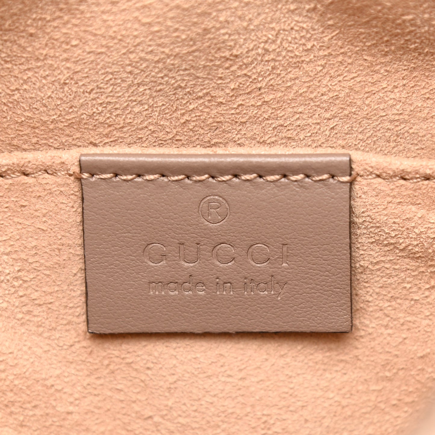 Calfskin Matelasse Mini GG Marmont Chain Shoulder Bag Porcelain Rose