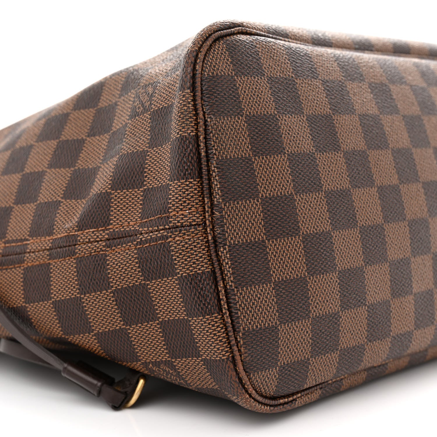 Louis Vuitton Damier Ebene Neo Neverfull MM Rose Ballerine 10 of 15