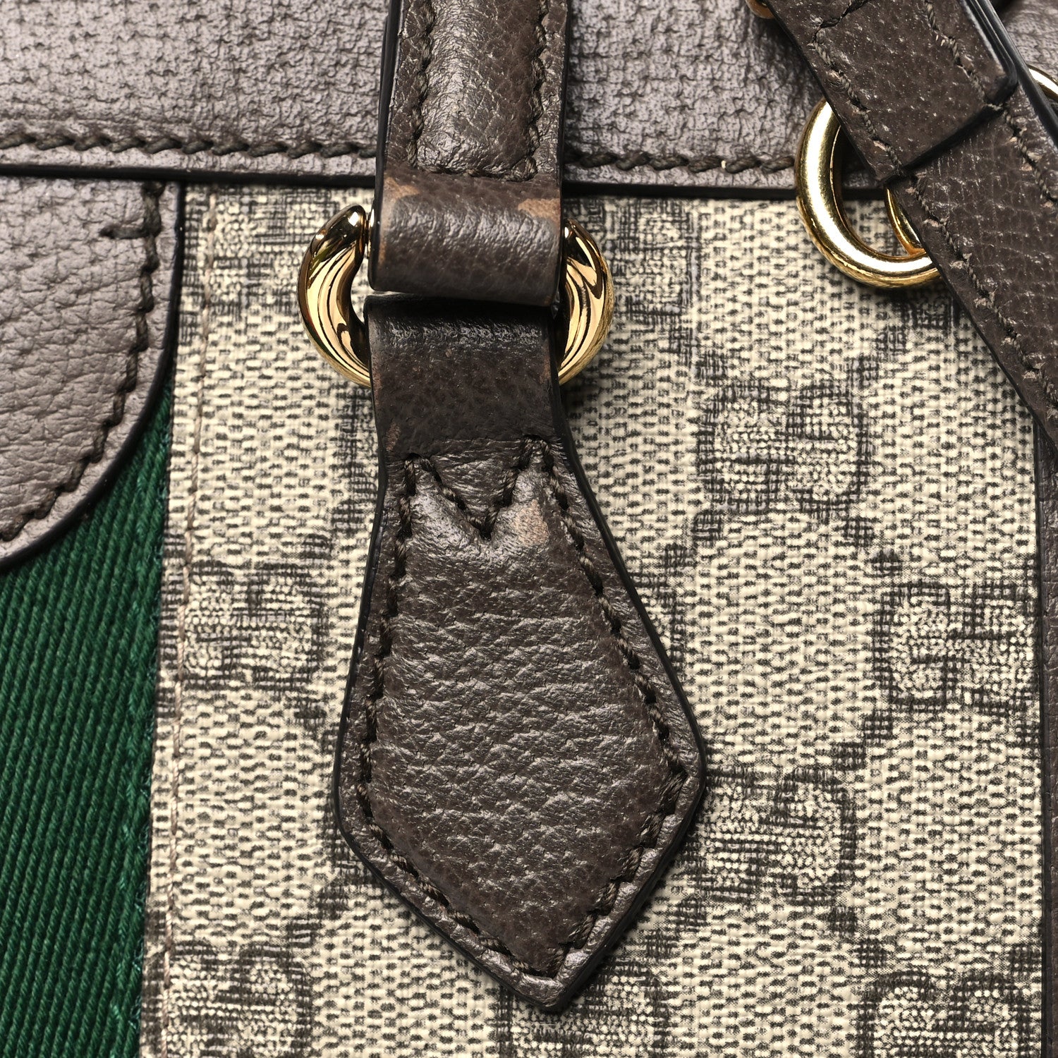 Gucci GG Supreme Monogram Small Ophidia Tote Bag Brown 13 of 14