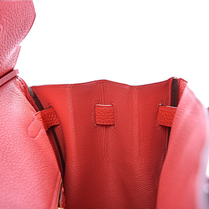 Hermes Togo Birkin 40 Geranium 11 of 38
