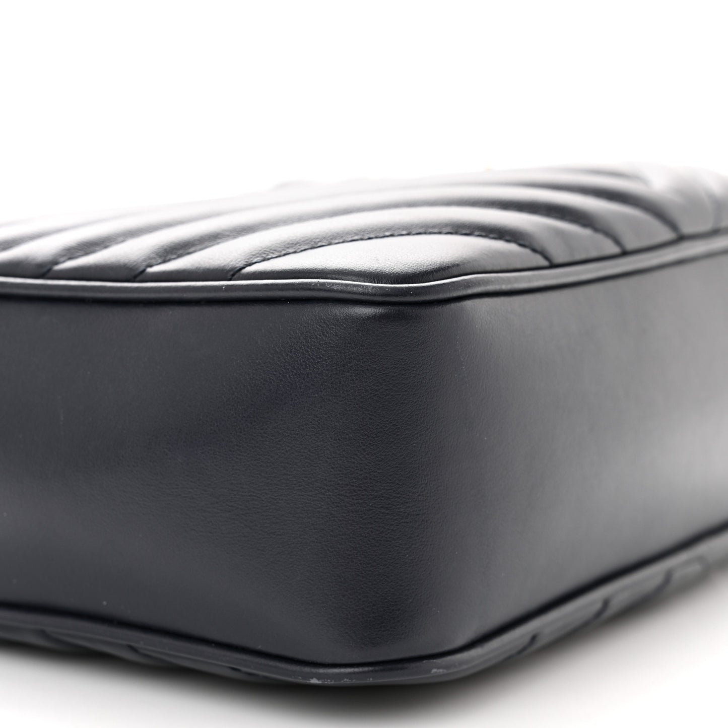 Calfskin Matelasse Monogram Lou Camera Bag Deep Marine