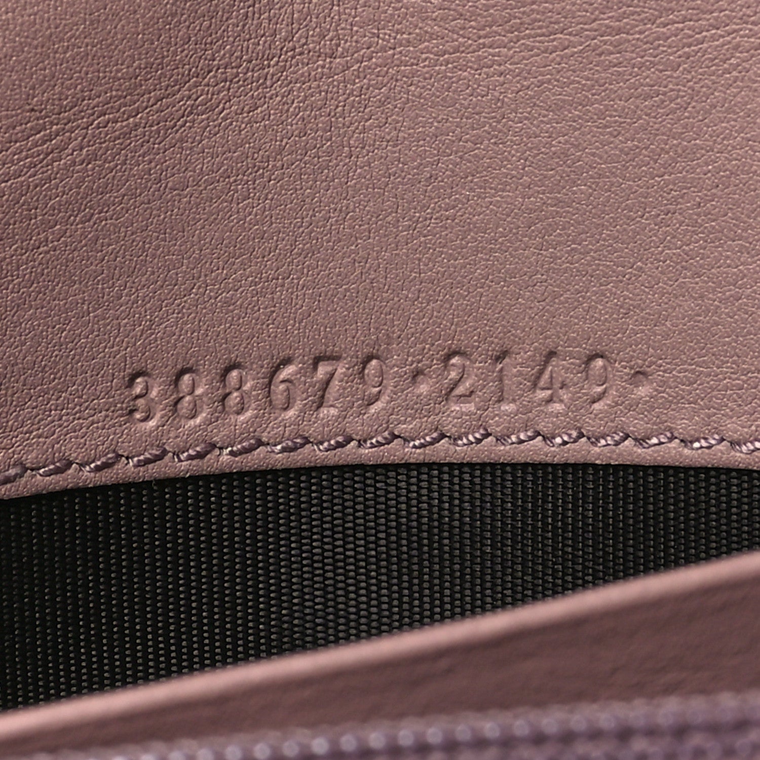 Gucci Microguccissima Bow Continental Wallet Soft Pink 7 of 8