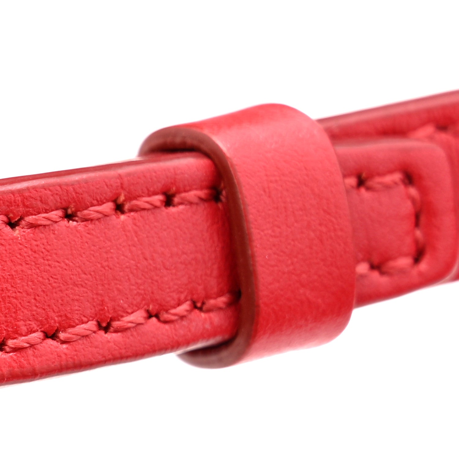 MCM Calfskin Quilted Small Patricia Belt Bag Ruby Red 14 of 15
