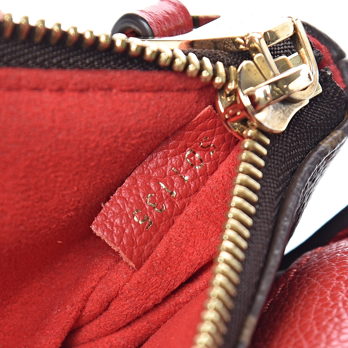 Monogram Twice Pochette Cherry