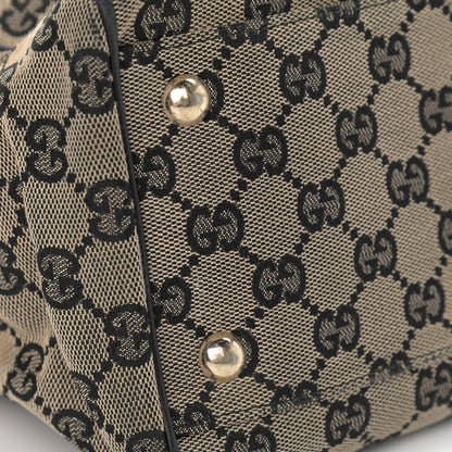 Gucci Monogram Tote Black 14 of 19