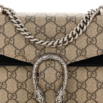 Gucci GG Supreme Monogram Mini Dionysus Shoulder Bag Black 8 of 11