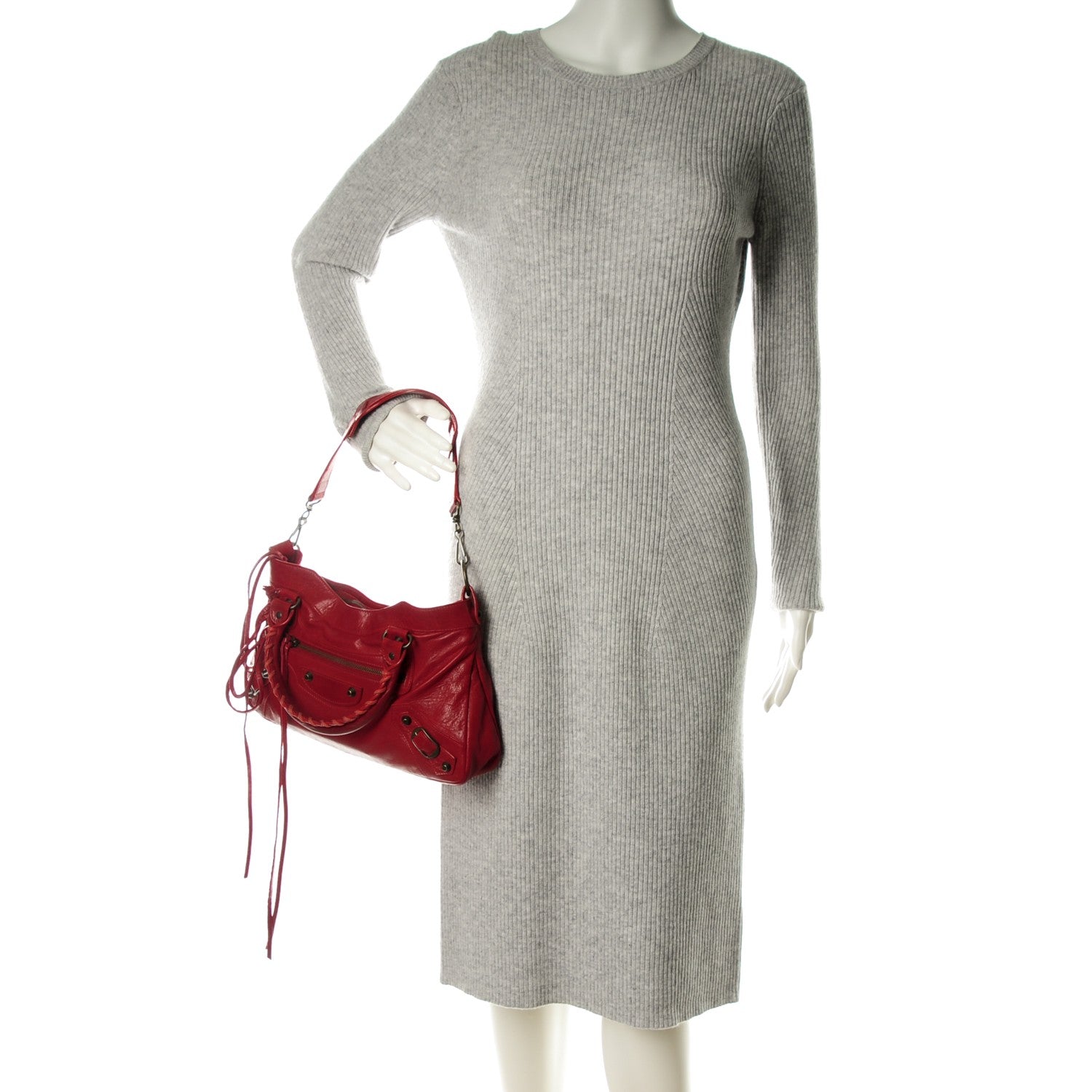 Balenciaga Chevre Classic Hardware First Rouge Vif 2 of 9