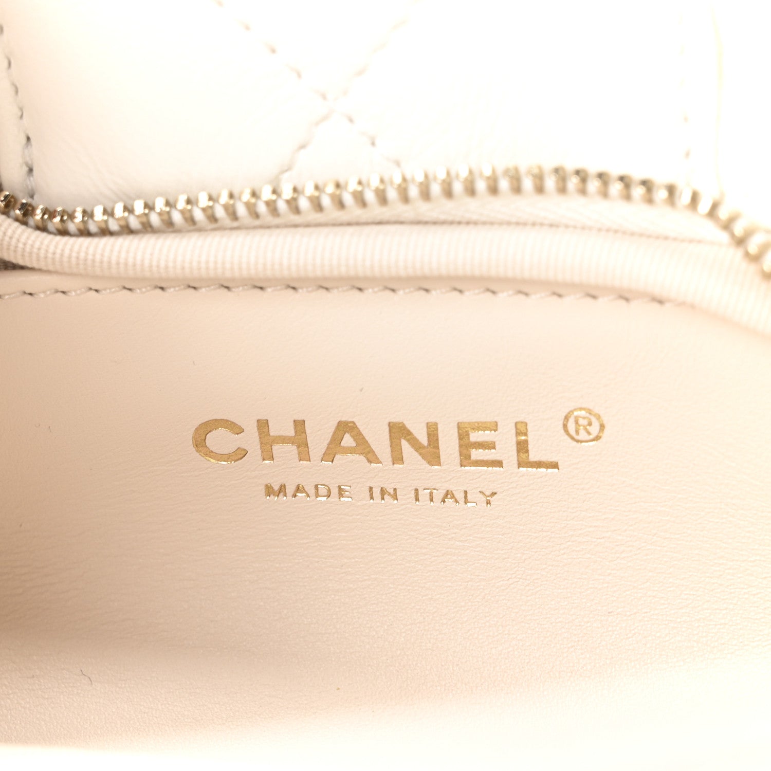 Chanel Lambskin Quilted Mini Bow Bag White 6 of 10