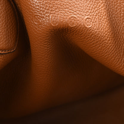 Gucci Grained Calfskin Monogram Large Totissima Reversible Tote Brown 7 of 11