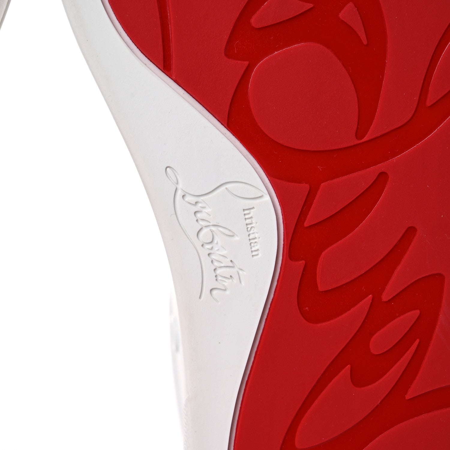 Christian Louboutin Calfskin Vieira Flat Sneakers 40 White 6 of 11
