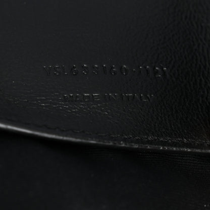 Saint Laurent Crinkled Calfskin Matelasse Monogram Baby Niki Chain Satchel Ivory 8 of 11